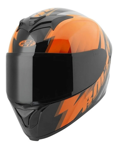 Casco Integral Joe Rocket Rkt100 Atomic Naranja Moto Helmets