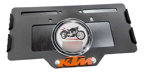 Portaplaca Ktm Porta Placa Duke-ng 3d