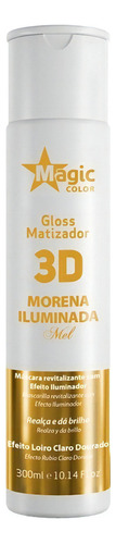 Matizador 3d Morena Iluminada Mel 300 Ml