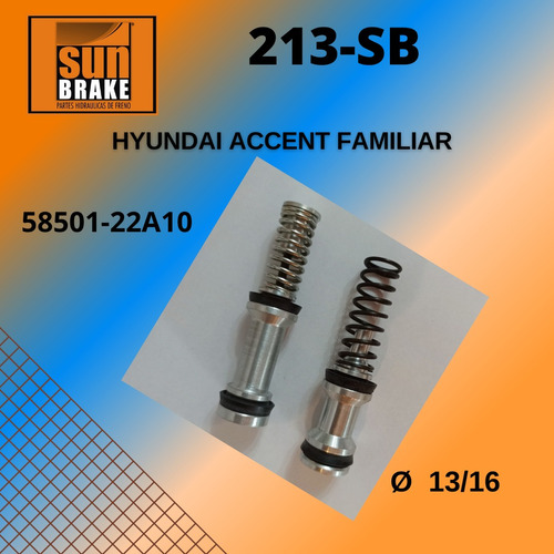 Kit De Bomba De Frenos Hyundai Accent Familiar Ø 13/16