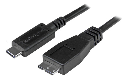 Cable Usb 0.5 2.0 Para Cargador Tipo Negro Ct