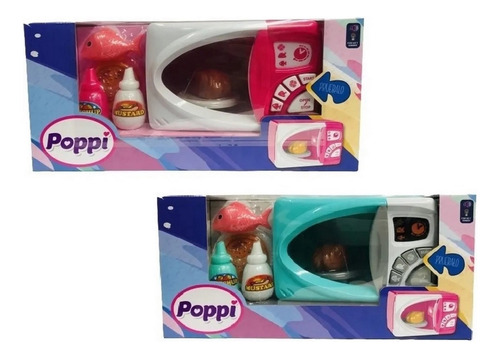 Microondas Luz Y Sonido Poppi Ploppy.6 381087