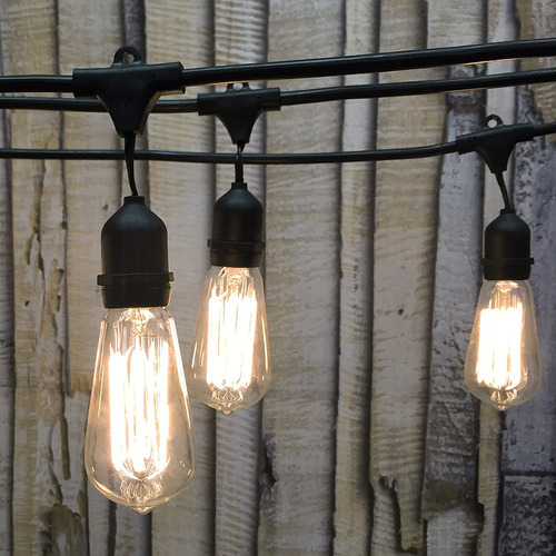 Extensión Guirnalda 10 Focos Edison Vintage Clasicos 10 Mts
