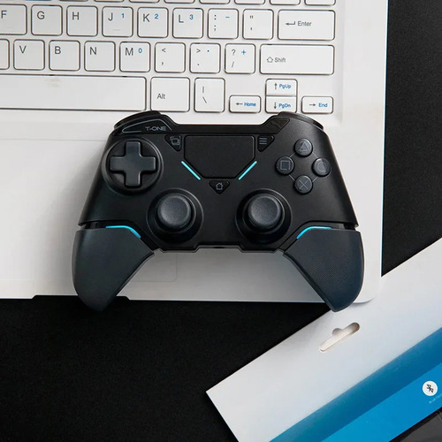 Controlador De Juegos Neutral T1 Inalámbrico Con Vibración B