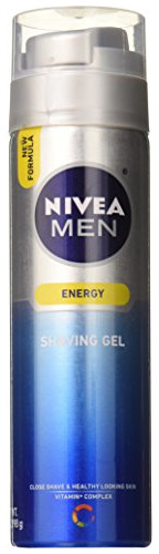 Nivea For Men Energía, Gel De Afeitar 7 Oz