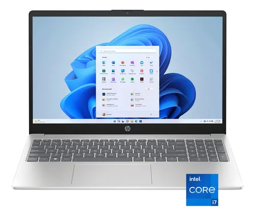 Hp 15.6 Full Hd Touch-screen I7 16gb 512gb Ssd Silver.