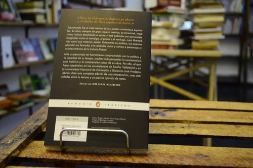 El Estudiante De Salamanca Y Otros Poemas. Espronceda