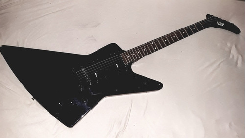 Guitarra Explorer Black Custom Mx250 Esp Ltd 