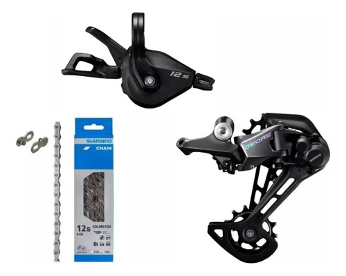 Kit Shimano Deore M6100 12v Cambio / Passador / Corrente