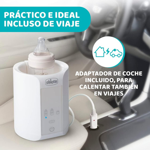Chicco Calienta Biberones Doméstico Y De Viaje Con 2 Program