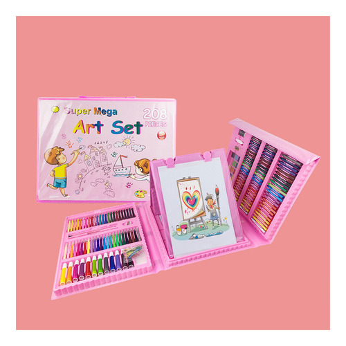 Crianças Escola Mala Desenho Desenho Colorir, Caixa.