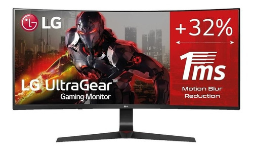 Monitor Led Gamer 34 LG 34gl750 Curvo 144mhz Ultra Wide