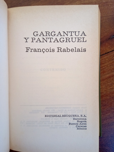 Imagen 2 de 2 de Garganta Y Pantagruel. François Rabelais