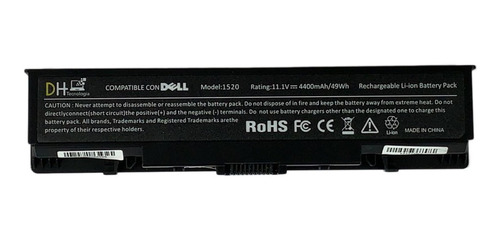 Batería Para Dell Insp 530s 1520 1521 1720 1721 Fp282 Fk890