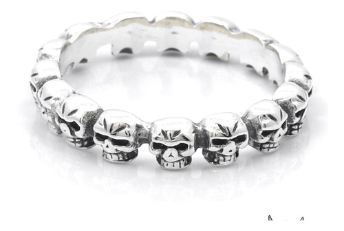 Alianzas Calaveras Plata 925