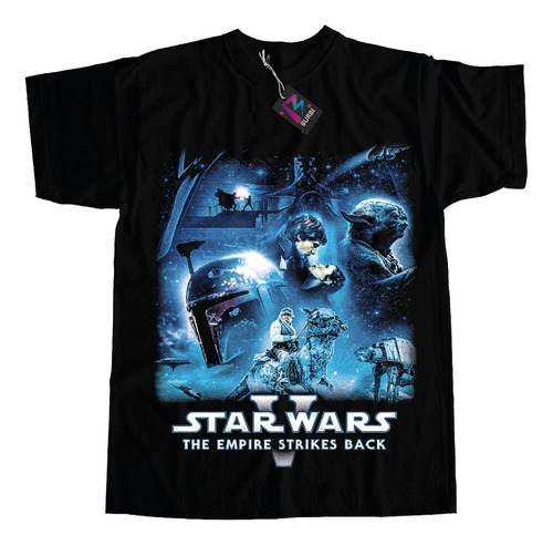 Remera Star Wars The Empires Strikes Back Dtf Premium 