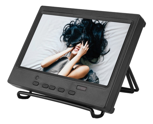 7in Lcd Ctv Monitor De Coche 16:9 Pc Pantalla Av/vga/hdmi 10