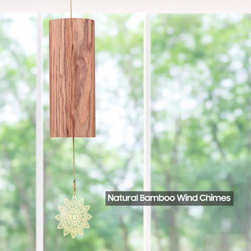 Chakra Chimes, Campanillas De Viento De BambĂș Natural, Acord