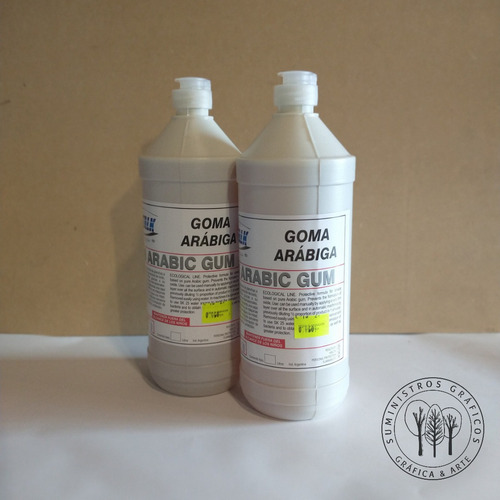 Goma Arábiga Sk6 X 1 Litro Ideal Para Acuarelas Y Temperas