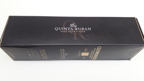Caixa Vazia Do Whisky Glenmorangie The Quinta Ruban 12 Years (Usado)