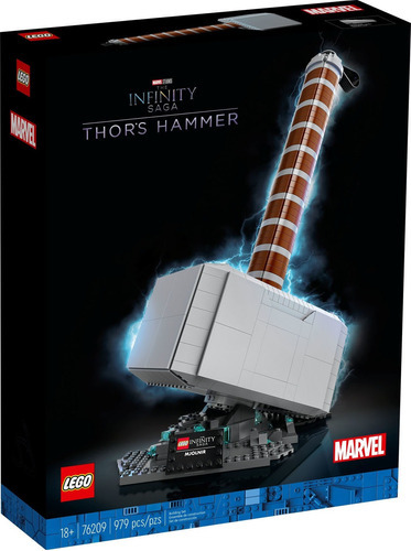 Lego Marvel  7620 - Martillo Thor - Infinity Saga - 979 Pcs 