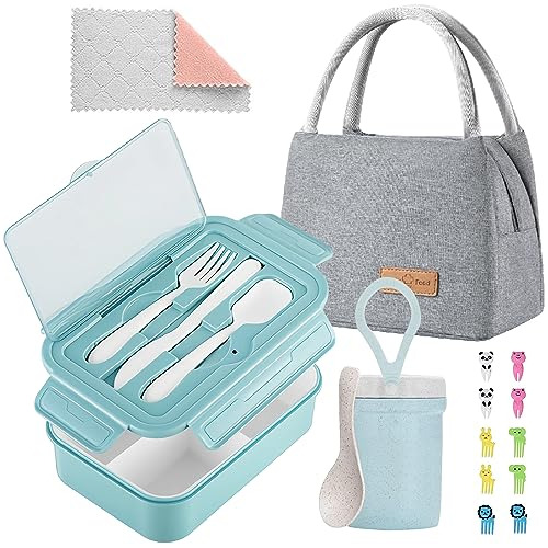 Kaiftek Bento Caja De Almuerzo Para Niños, Bento Box 415wd