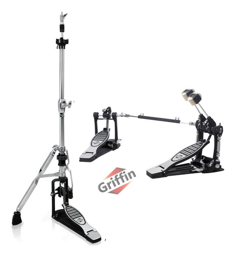 Kit De Hardware De Bateria Griffin Deluxe, Pacote Com 2 Unid