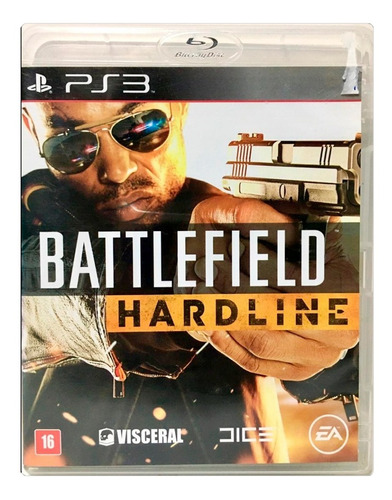 Jogo Ps3 Battlefield Hardline Midia Fisica Original Usado