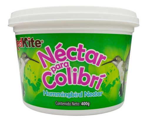 Alimento Nectar Colibrí En Polvo 1.6kg (4 X 400gr)