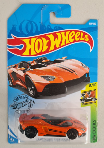 Hot Wheels Hw Exotics Lamborghini Aventador J 2019 223/250