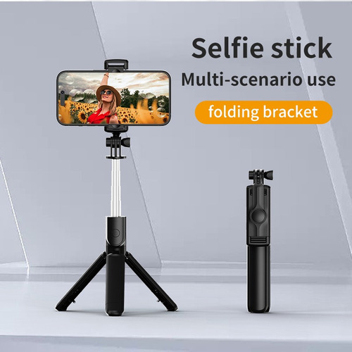 Mz Mini Stick Trípode 360º Bluetooth Selfie Stick Blanco 68