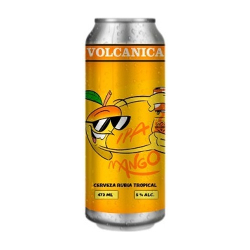 Cerveza Volcanica Lata Ipa Mango 473 Ml
