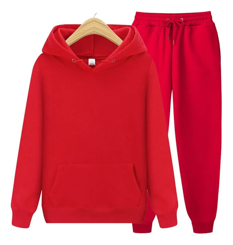 Conjunto De Sudadera Con Capucha Y Pantalones Para Hombre Y