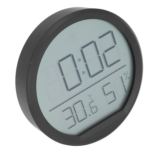 Reloj Despertador Digital Con Termómetro Higrómetro Para Int