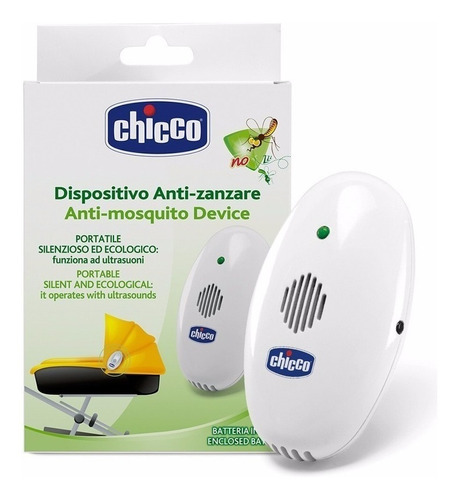 Dispositivo Anti Mosquitos Chicco Ahuyenta Portatil Bebes - Pañalera Arenita