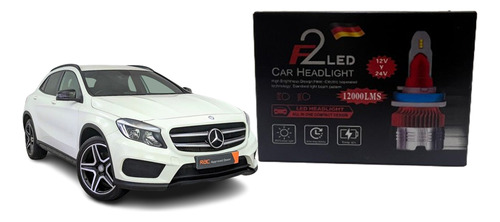 Luces Cree Led 22000 Mercedes Benz Clase Gla Instalación