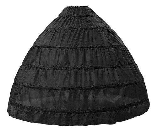 Accesorios De Boda Vestido De Novia Con Falda 6 Aros Negros