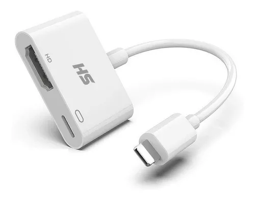 Adaptador hdmi iphone