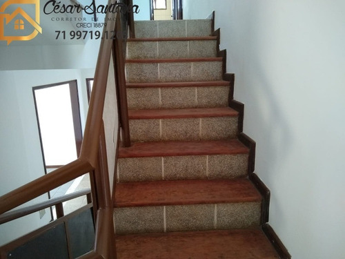 Imagem 17 de 30 de Casa 4/4 Sendo 1 Suíte Com Closet, Varanda, Colina Da Fonte - Itapuã - Ca01006 - 70004935