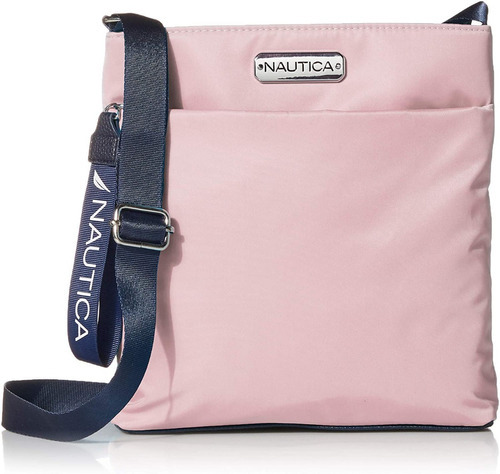 Bolso Bandolera Nautica, Dama, Ligera Color Rosa