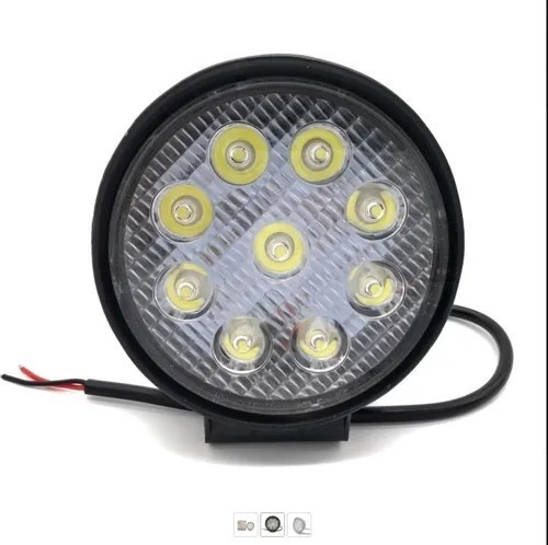  Luces Foco Neblinero Led 27w 4x4 Auto Caminon Redondo