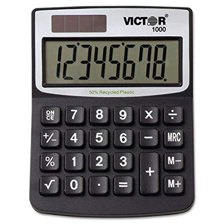 Vct1000 - Victor 11000 Mini Calculadora De Escritorio