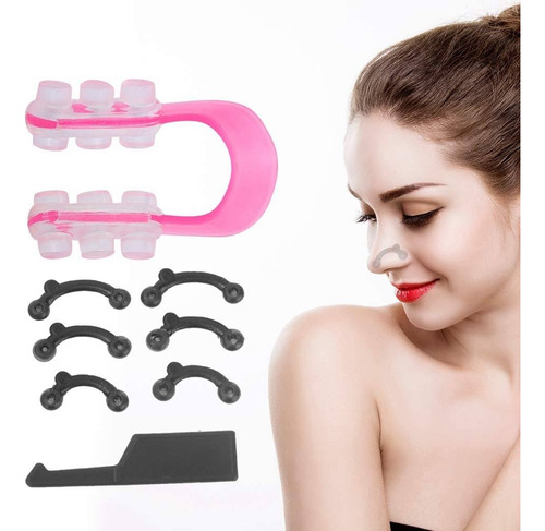 Respingador De Nariz Corrector Nasal Clip Moldeador Nariz Color A escoger Talla Unitalla