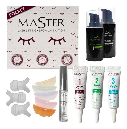 Kit Lash Lifting Brow Lamination Master E Lash Complex 3d