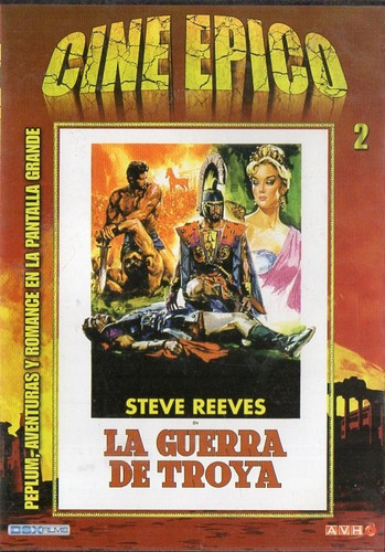 Steve Reeves La Guerra De Troya - Dvd Original Cine Epico