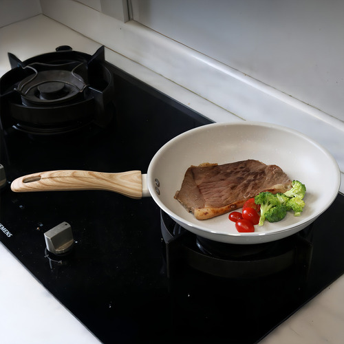 Chef Koch Batería De Cocina Juego De Sartenes Antiadherente 17 Piezas Blanco