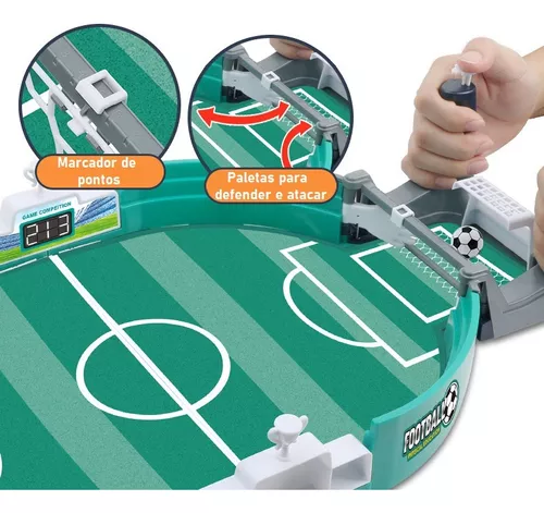 Jogo De Futebol Mini Arena Gol A Gol Estilo Pinball Mesa com