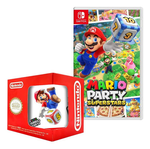 Mario Party Superstars Nintendo Switch Y Taza 3