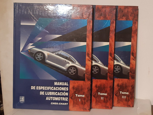 Manual De Especificaciones De Lubricación Automotriz