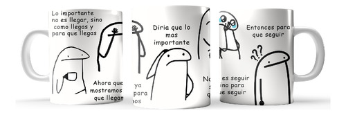 Taza De Cerámica Meme Flork Para Que Seguir Axel K Exclusiva